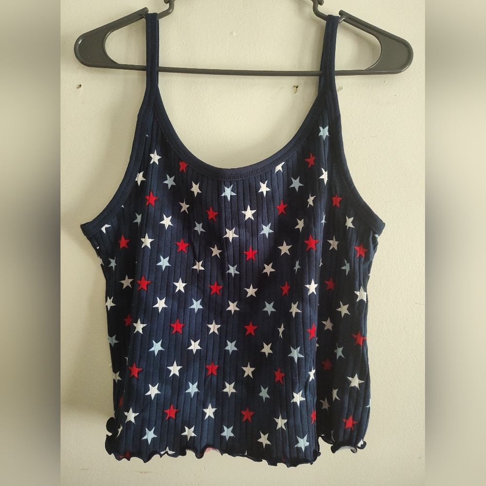 Old Navy Star Crop Top Tank